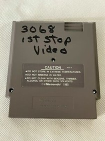 Wayne Gretzky Ice Hockey NES Game Box Nintendo