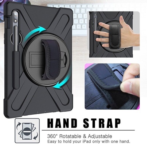 For Samsung Galaxy Tab S7 S8 11"Plus 12.4"FE S6 10.5"lite 10.4" Stand Cover Case - Picture 4 of 14