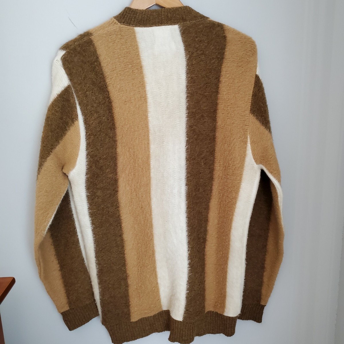 Vintage 60s Mohair Cardigan Cobain Sweater Men's Medium Vintage 60s Mohair Cardigan Cobain Sweater Men's Medium