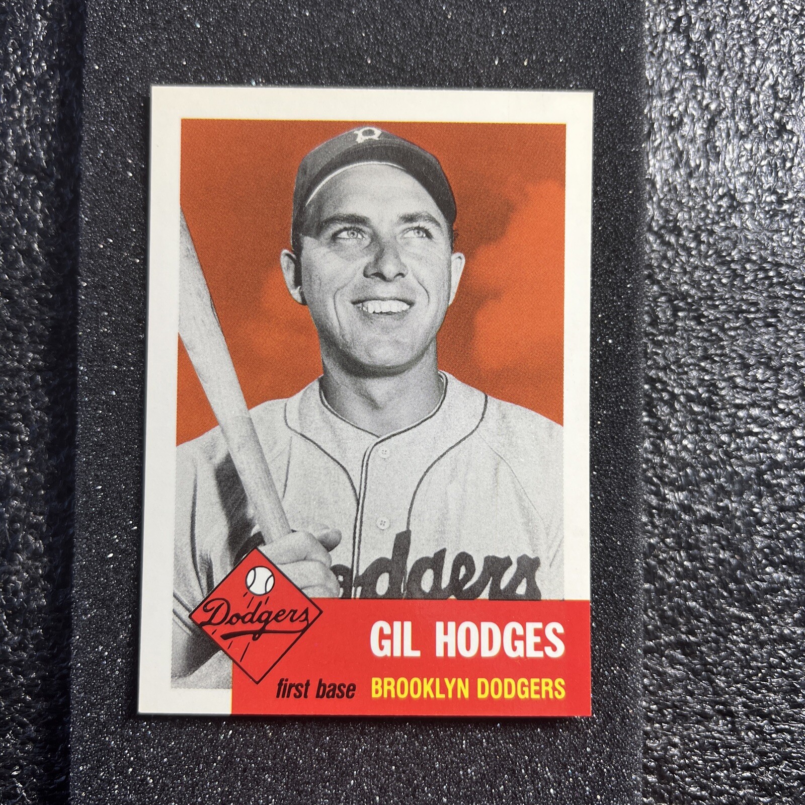 1953 Topps Archives 296 Gil Hodges Brooklyn Dodgers eBay