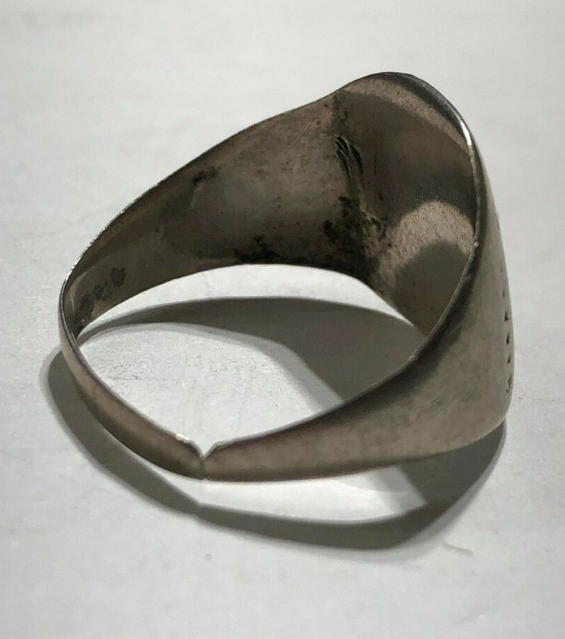 Plain Rectangle Shaped Ring Sterling Silver .925 … - image 10