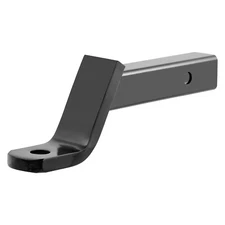 Trailer Hitch Ball Mount,4" Drop to 2" Rise, 2" Receiver Class 3, 10.25" Length