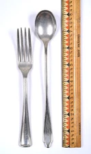 VINTAGE 1930'S PIG' N WHISTLE RESTAURANT ADVERTISING FLATWARE SILVERPLATE #18