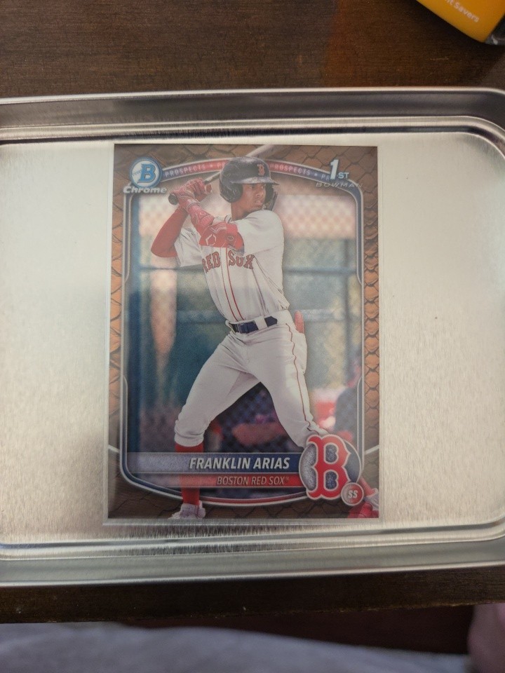 2025 Bowman Chrome- Franklin Arias- Reptilian Refractor