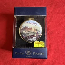 Reutter Porzellan Germany Miniatures Trinket Box Heidelberg