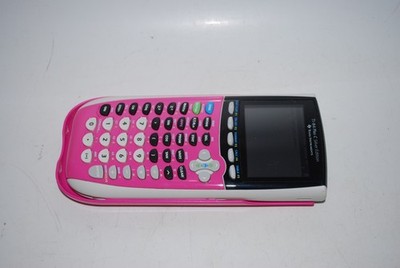 Texas Instruments TI 84 Plus C Silver Edition   Pink   Graphing Calculator Test