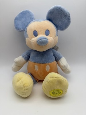 Authentic Disney Store Exclusive Original Mickey Mouse Pastel 12  Plush Toy