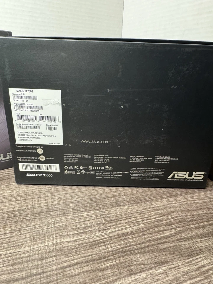 ASUS Transformer Pad Infinity TF700T please read description! Does not power on  - Image 3 of 4