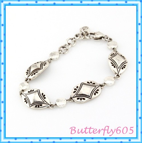Brighton Disco Fever Silver Bracelet