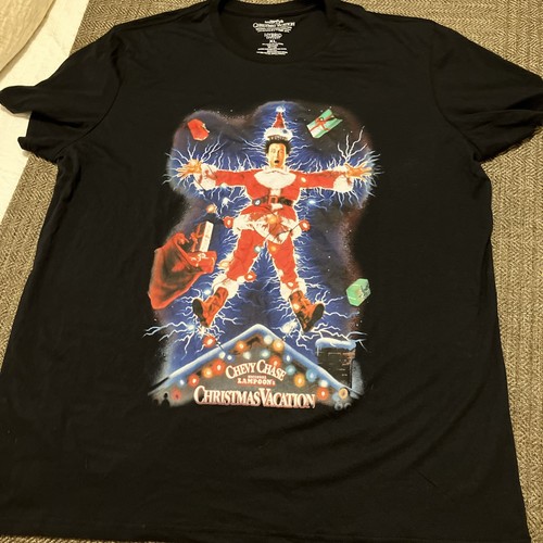 Chevy Chase National Lampoons Christmas Vacation Tshirt- Size XL
