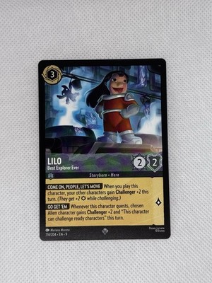Disney Lorcana Fabled - Lilo - Best Explorer Ever - 174/204 - M/NM