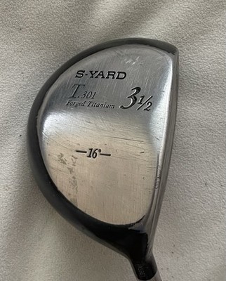S-YARD エスヤード T.301 フェアウェイウッド FD 14 S-YARD Fairway Wood T.301 Right-Handed 3 1/2 Wood | eBay
