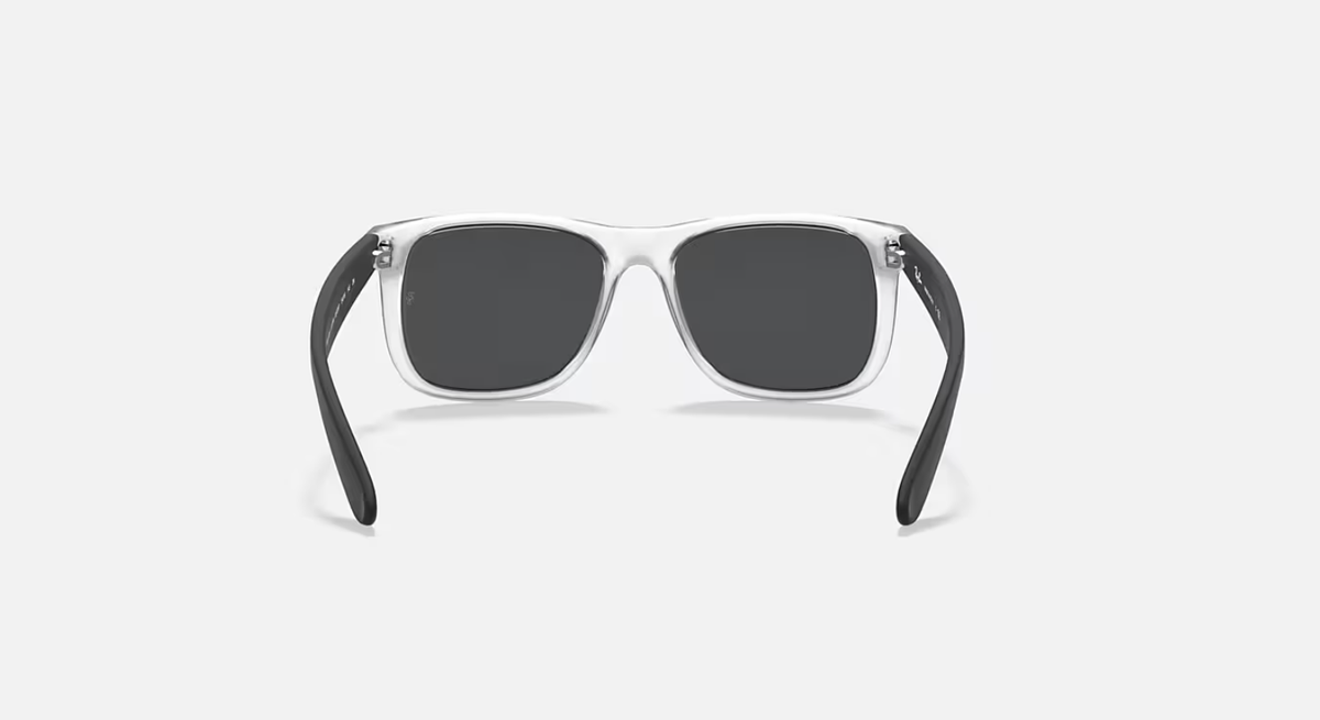 Ray-Ban Justin Color Mix Matte Transparent/Grey 54 mm Sunglasses