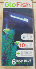 New TETRA Care GloFish 6" LED Fish Aquarium Light Blue Up to 10 Gal Aquarium