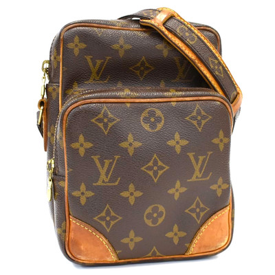 LB132088 LOUIS VUITTON Danube monogram Shoulder bag Brown Leather PVC M45266