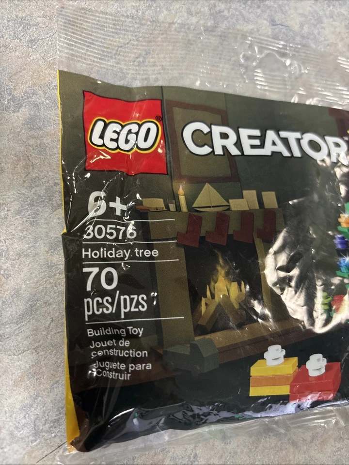 New Sealed Lego Creator 30576 Holiday Tree Christmas Xmas Set Polybag 70-Pc 2020 - Image 3 of 4