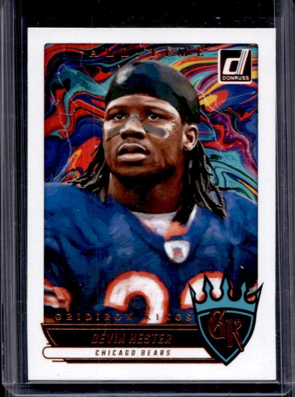 2025 Panini Donruss Devin Hester All-Time Gridiron Kings #ATGK-DHR Bears