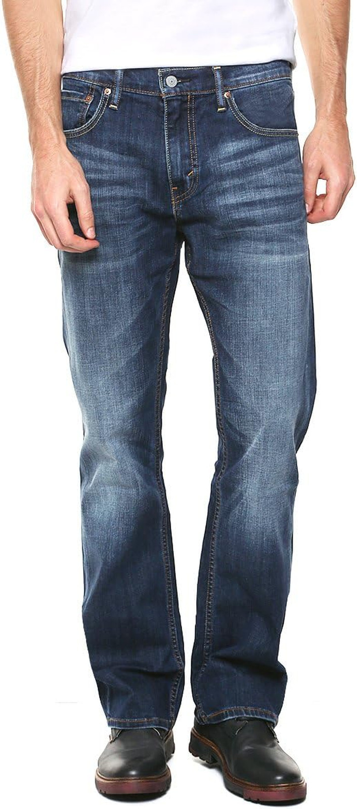 Levi'S Men'S Slim Bootcut Jeans 527 image 7