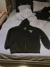 Official WWE Motorhead / Triple H / HHH Zip Up Black Hoodie Size XL  Lemmy DX