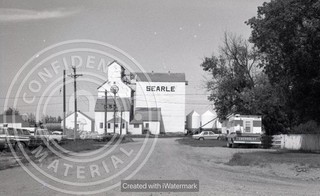 ORIGINAL 35mm NEGATIVE CANADIAN PACIFIC RWY ELEVATOR SCENE SEARLE SK 1980