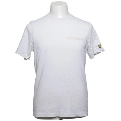 Lyle & Scott, T-shirt, Größe: XS, Weiß, Baumwolle, Einfarbig, Herren #IS2