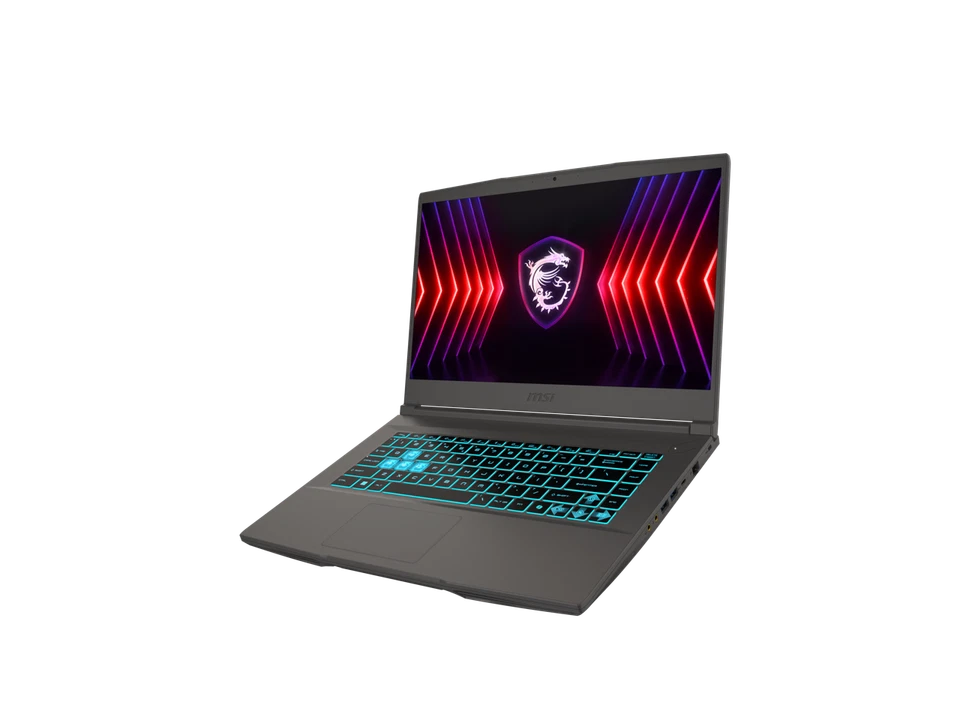 MSI Thin A15 - 15.6" GeForce RTX 4060 Laptop GPU - AMD Ryzen 5 7535HS - 16GB Mem - Image 2 of 4