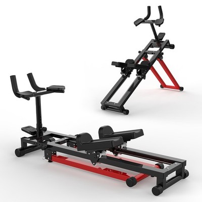 3-in-1 Spine Twist Stretcher & Stair Stepper & Waist Trainer, Adjustable Back