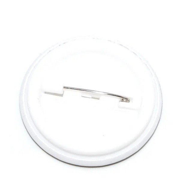 Vintage Badge, Plastic, 4.4cm x 4.4cm, Pre-Owned