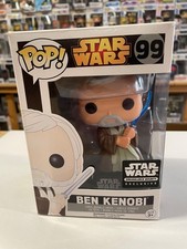 CAJA DAÑADA STAR WARS BEN KENOBI 3.75" POP VINILO FIGURA FUNKO 99