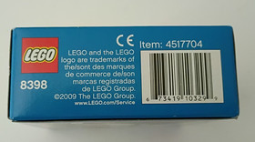 Lego City, #8398, BBQ Stand, Chef Ketchup Mustard, New in Sealed Box