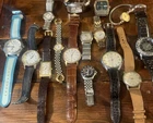 Vintage Watch Lot Gucci Ernest Tag Heuer, Bulova Seiko For Repair