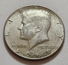 1969-D Kennedy Half Dollar • 40% Silver • Circulated Example • As Shown   X75