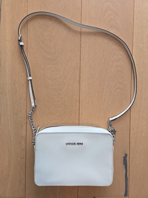 Michael Kors Umhängetasche Jet Set large EW Travel Bag weiss