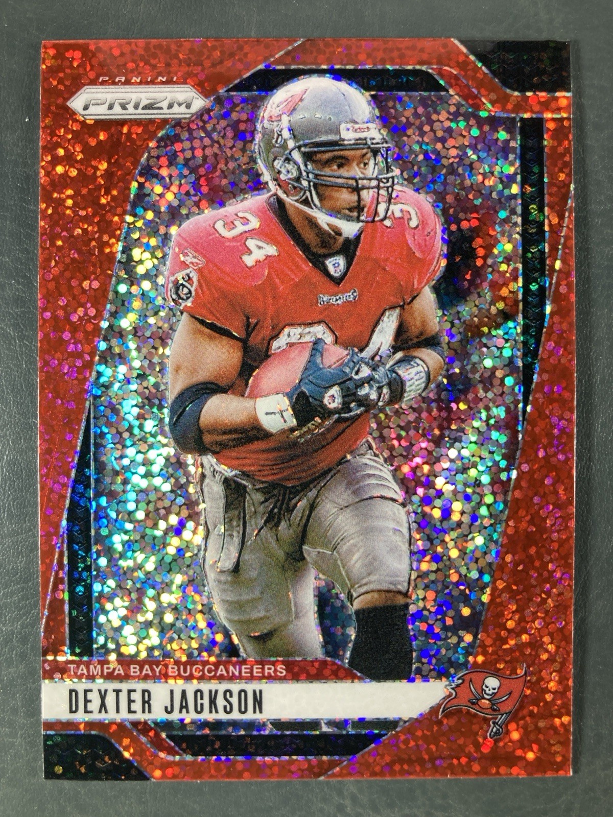 2024 Prizm Dexter Jackson Red Sparkle #276 Buccaneers SP COLOR MATCH 🔥💎