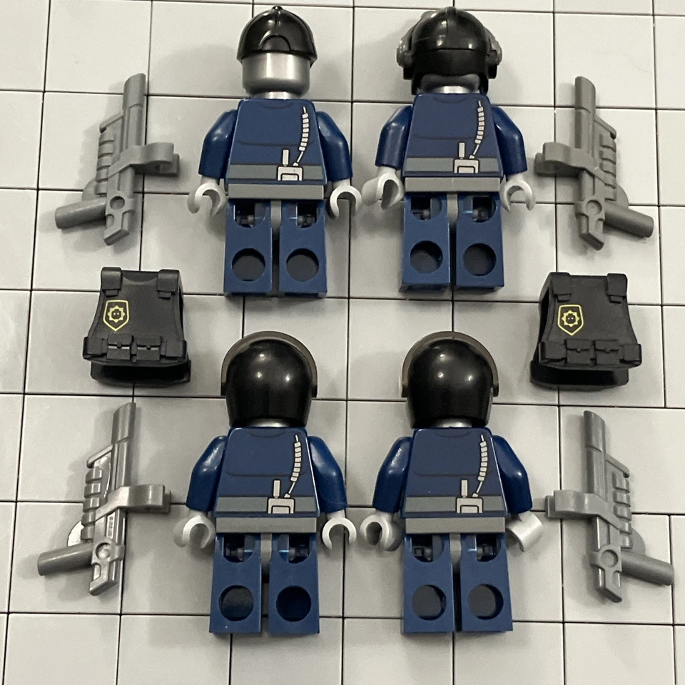 LEGO Robo SWAT Body Armor minifigure The Lego Movie 70808 70813 robot  D3 9 - Image 2 of 2