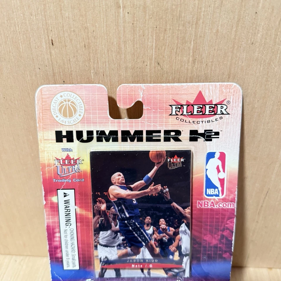 Jason Kidd 2004 New Jersey Nets Hummer H2 Fleer Diecast Car Brand New Read Blw! - Image 2 of 4