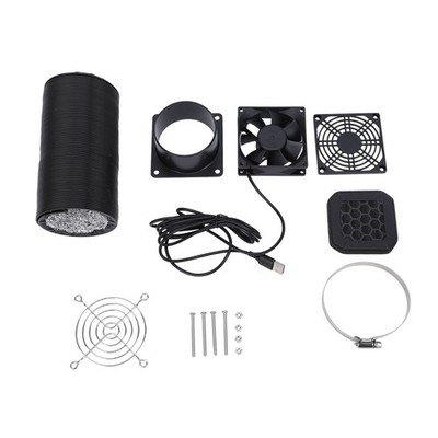 Exhaust Fan For 3D Printer Enclosure Odor Removal And Fume Extraction Kit 70 SET