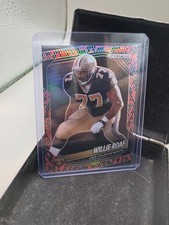 2025 Panini Prizm  Willie Roaf Snakeskin  SAINTS HOF