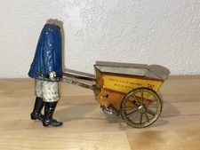 ca1905 TIN LITHOGRAPH WIND UP TOY - TAP TAP PORTER By ERNST PAUL LEHMANN