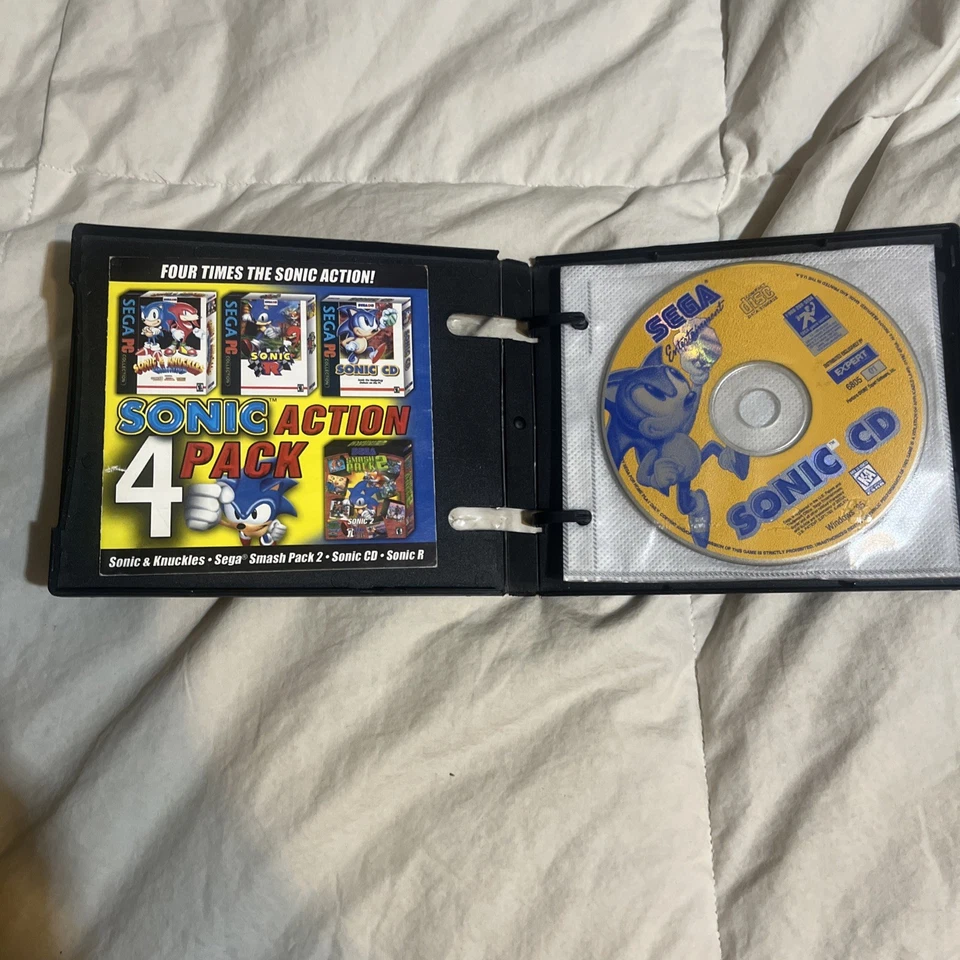 SEGA Sonic PC Sonic R Sonic & Knuckles  Smash Pack 2Collection Lot Windows 95/98 - Image 3 of 4