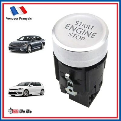 Bouton Démarrage Start-Stop Golf 7 (2012-2020) | 5G1959839A Rapide & Fiable - Photo 1/4