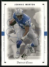 1999 SP Authentic #31 Johnnie Morton