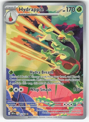 LP - Hydrapple - 188/182 - Destined Rivals - Illustration Rare - Pokemon