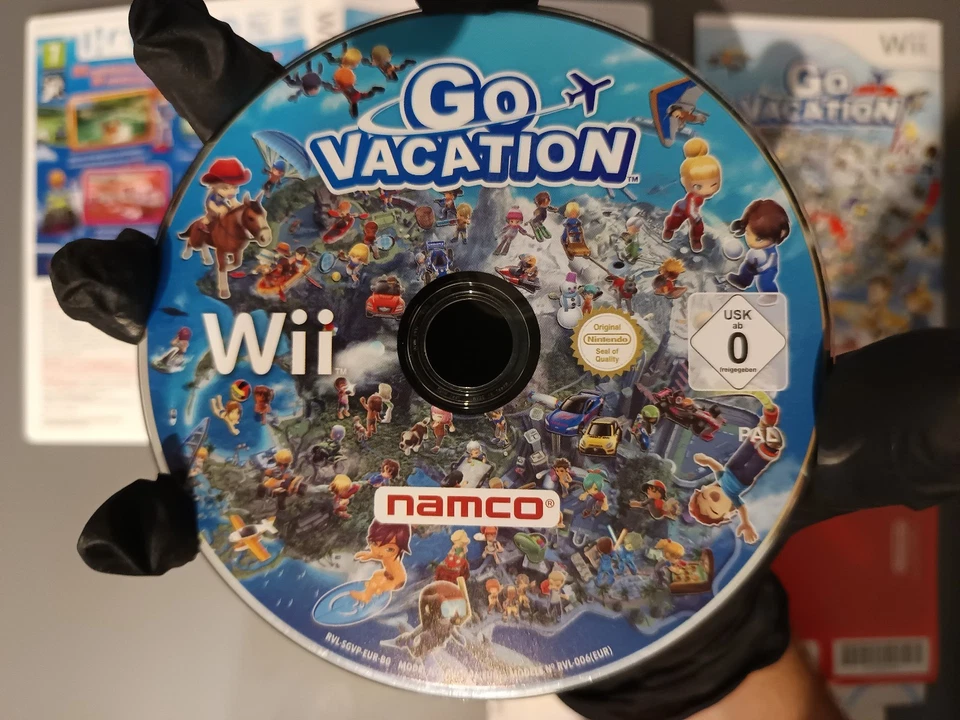 GO VACATION - NINTENDO WII - PAL ESPAÑA - NAMCO RARO, foto 2 de 4