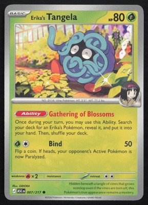 Erika's Tangela 007/217 Normal ME: Ascended Heroes