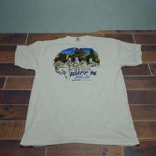 Vintage 1996 Delta Air Lines WARR Atlanta T Shirt Mens XL Pan Am TWA Amex Rare