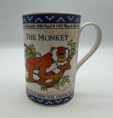 Dunoon Chinese Zodiac Mug Year of the Monkey Scotland