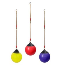 Siège de Balançoire  à Boule Balançoire en Pvc Jeux Jardin Extérieur avec