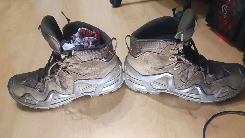 Lowa Zephyr Mk2 Gtx Mid DARK BROWN GORETEX EU 47 UK 12 US 13 - Bild 4 von 4