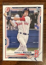MARCELO MAYER - Red Sox - 2021 1st Bowman Draft BD-174 (QTY)